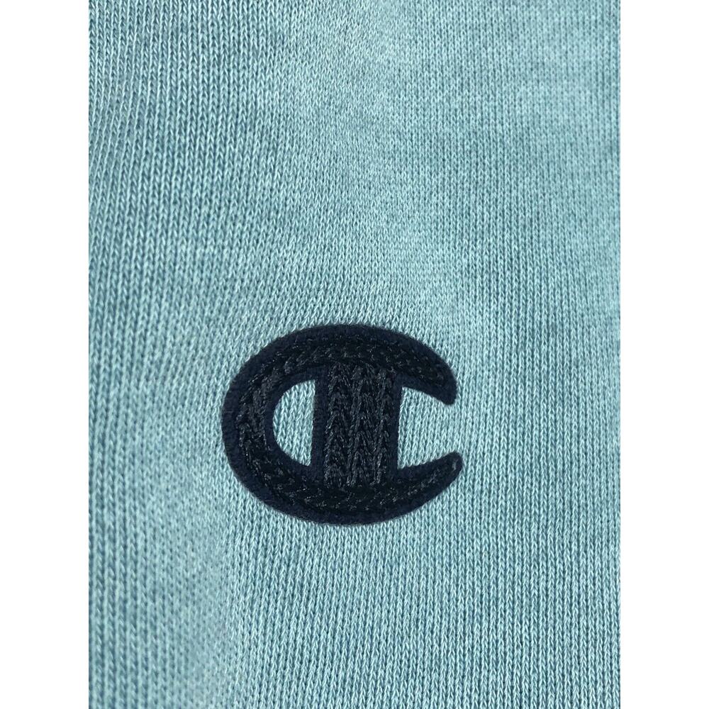 Champion Cropped Short Sleeve Sweatshirt Womens Sz L Fleece Crop Top Large NWT - Picture 3 of 8